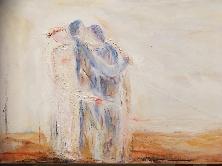 2021 Zwei mit Christus Umarmung